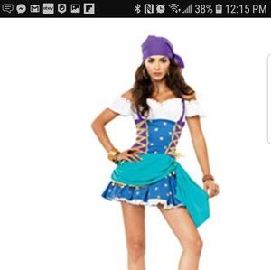 Sexy Gypsy Star Costume NWOT